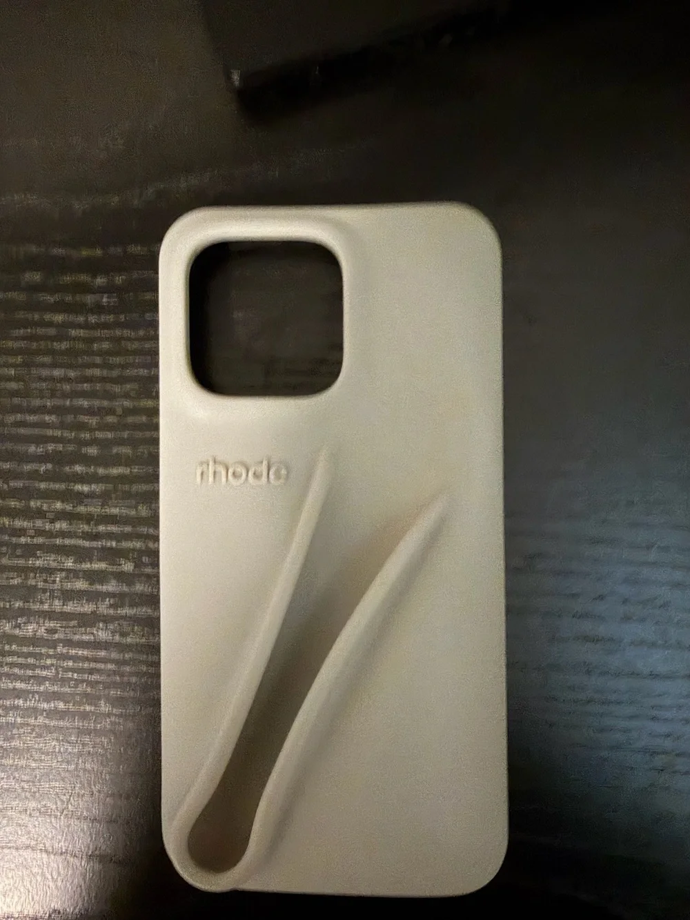 RHODE Gray Silicone iPhone 13 Pro Case